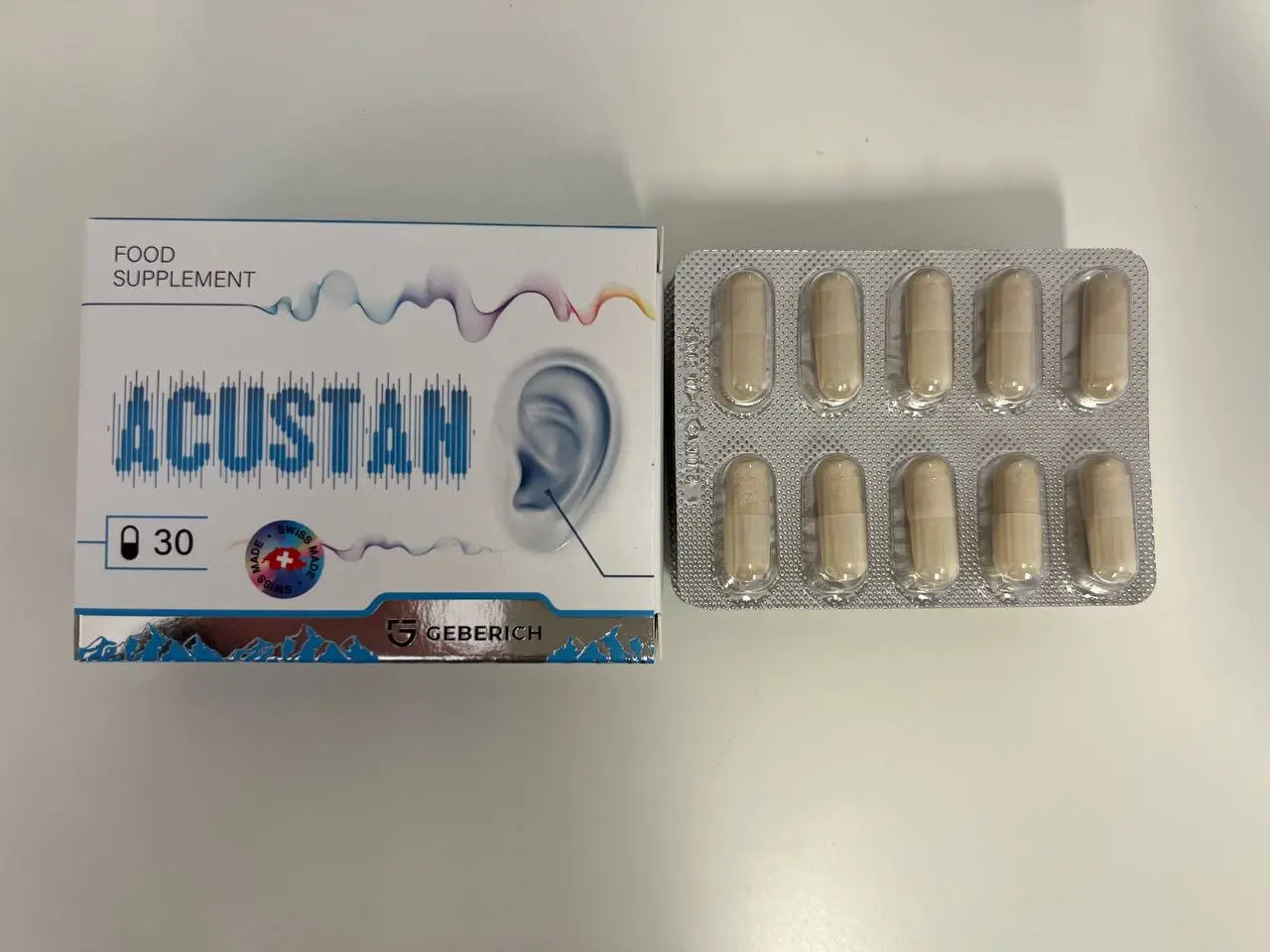 Prodotto Acustan ricevuto a casa